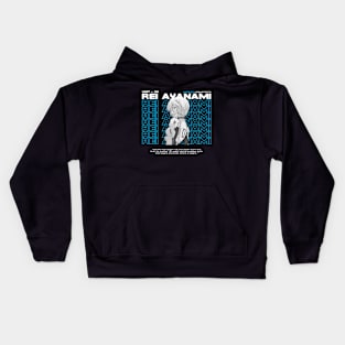 Rei Ayanami Kids Hoodie